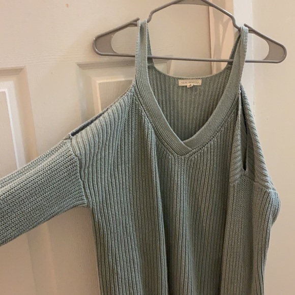 Pacsun cold shoulder chunky sweater - Picture 2 of 7